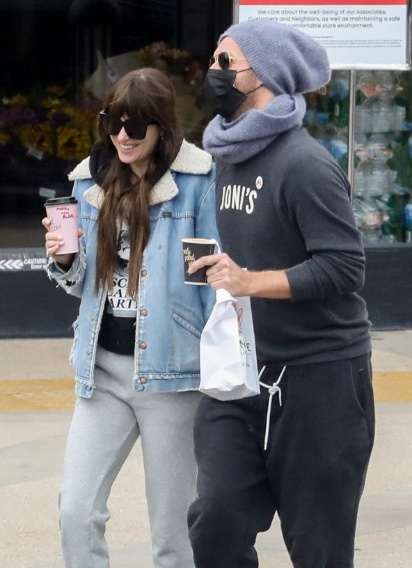 Dakota Johnson i Chris Martin