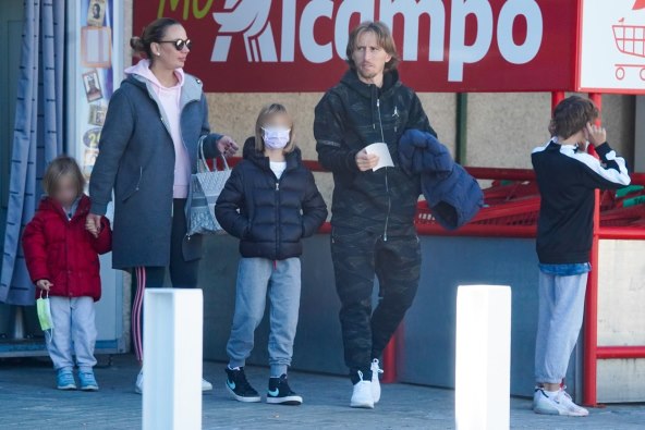 Luka Modrić i Vanja Modrić