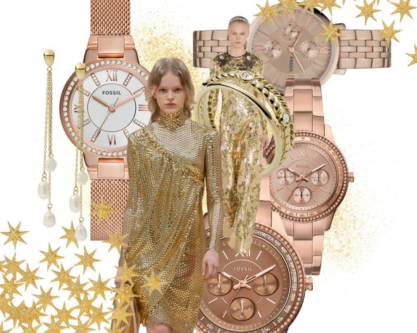 Hora plus: Fossil viseće naušnice, 369 kn; Fossil sat s mech remenom, 969 kn; Fossil sat (gore desno), 1199 kn; Fossil sat, 1269 kn; Fossil sat (dolje), 1269 kn; Fossil prsten, 299 kn