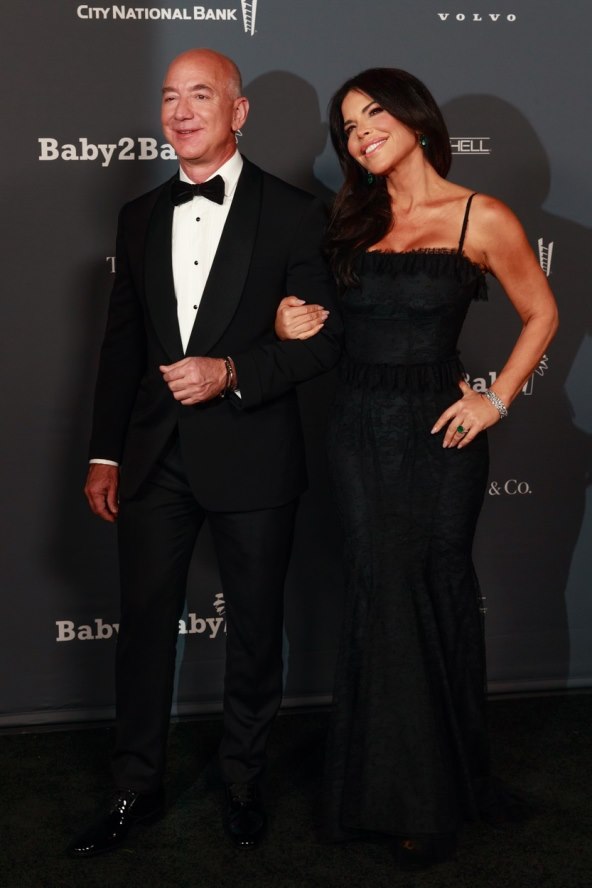 Jeff Bezos i Lauren Sanchez