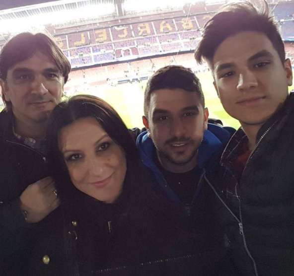 Davorka Dalić, Bruno Dalić i Toni Dalić