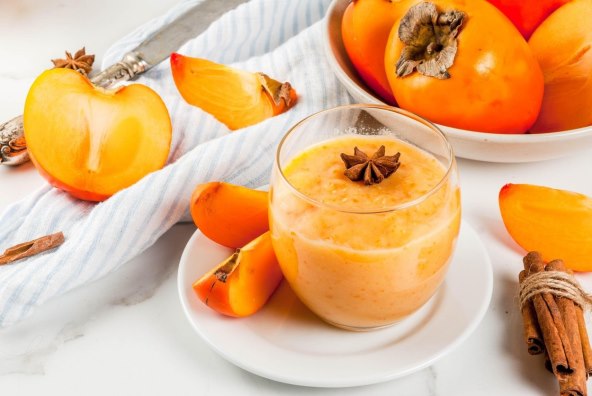 Kaki japanska jabuka smoothie