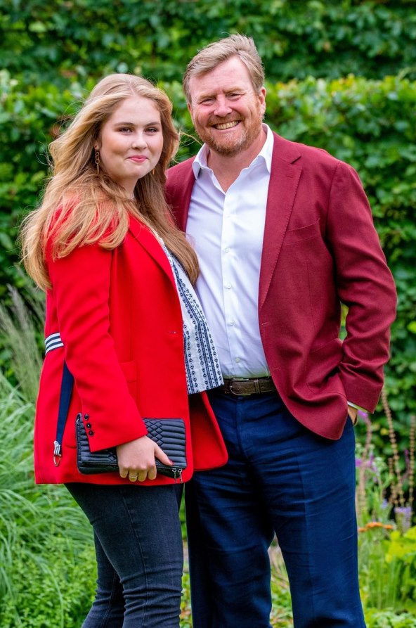 Princeza Catharina-Amalia i kralj Willem-Alexander