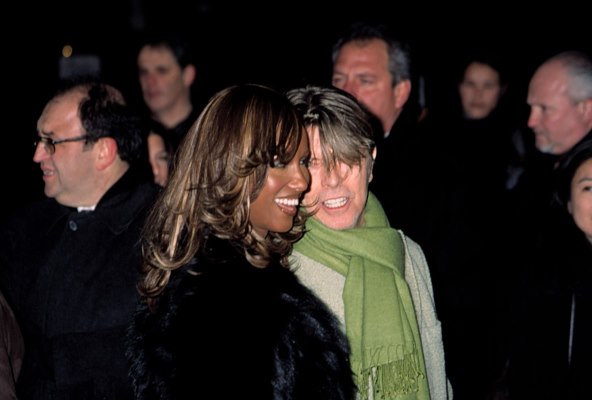 Iman Abdulmajid i David Bowie