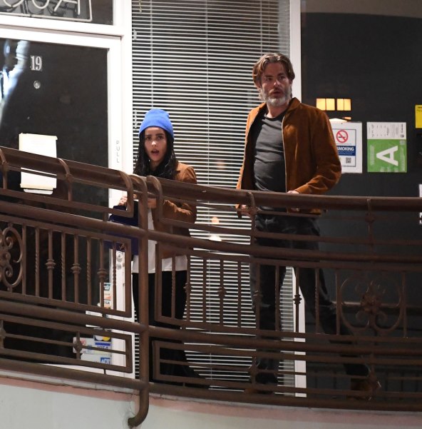 Zoe Kravitz i Chris PIne