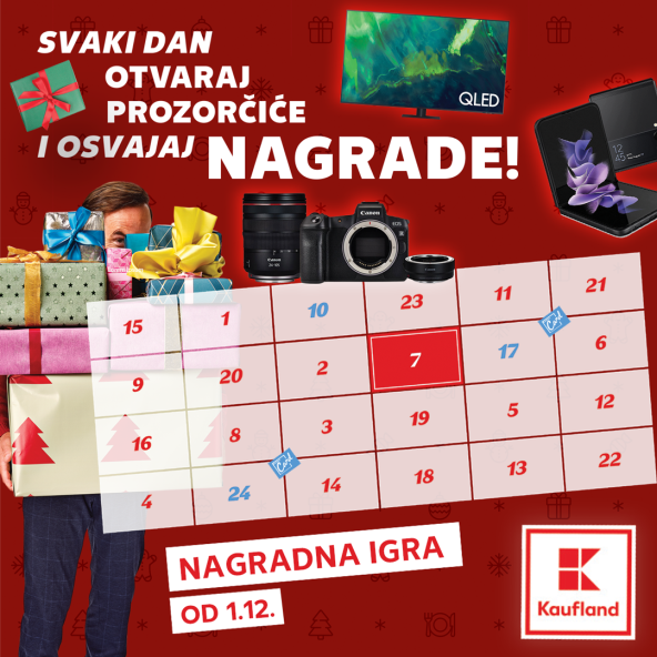 Adventski kalendar Kaufland