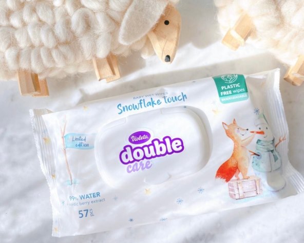 Violeta maramice za bebe bez plastike