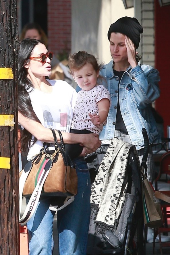 Maša Mandžuka i Demi Moore navodno zajedno odgajaju djecu