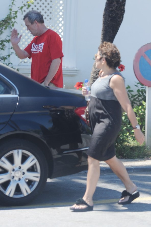 Hugh Laurie i Jo Green