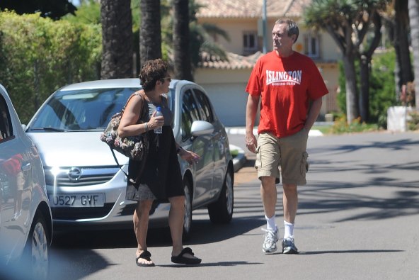 Hugh Laurie i Jo Green