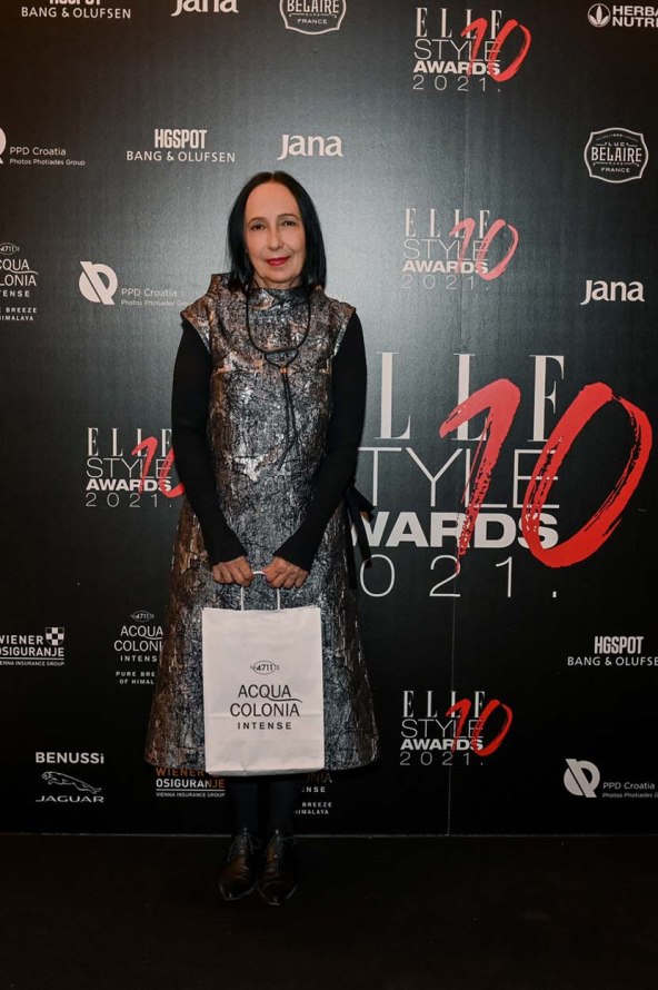 Branka Donassy, pobjednica u kategoriji Najbolji modni dizajn powered by 4711 Acqua Colonia