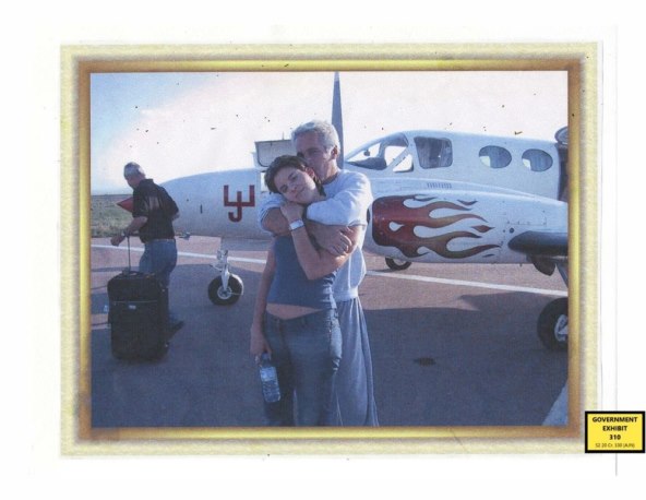 Ghislaine Maxwell i Jeffrey Epstein