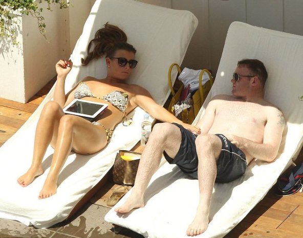 Wayne Rooney na odmoru uživa u Jani