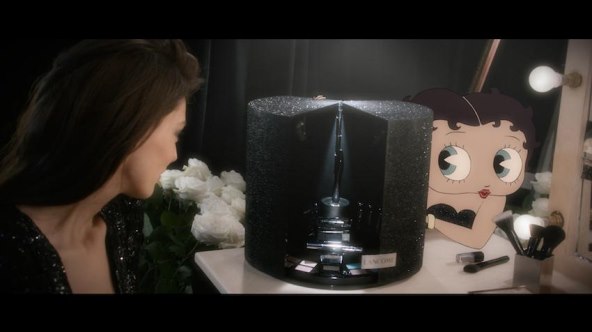 Betty Boop i Daria Werbowy za Lancome