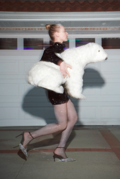 Cipele s potpeticom i kristalićima