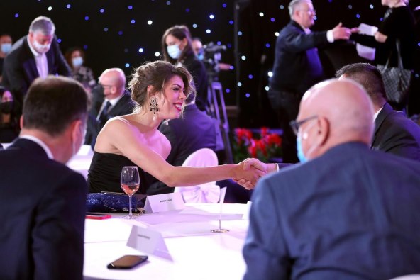 Blanka Vlašić na dodjeli nagrada za najboljeg sportaša 2021. godine