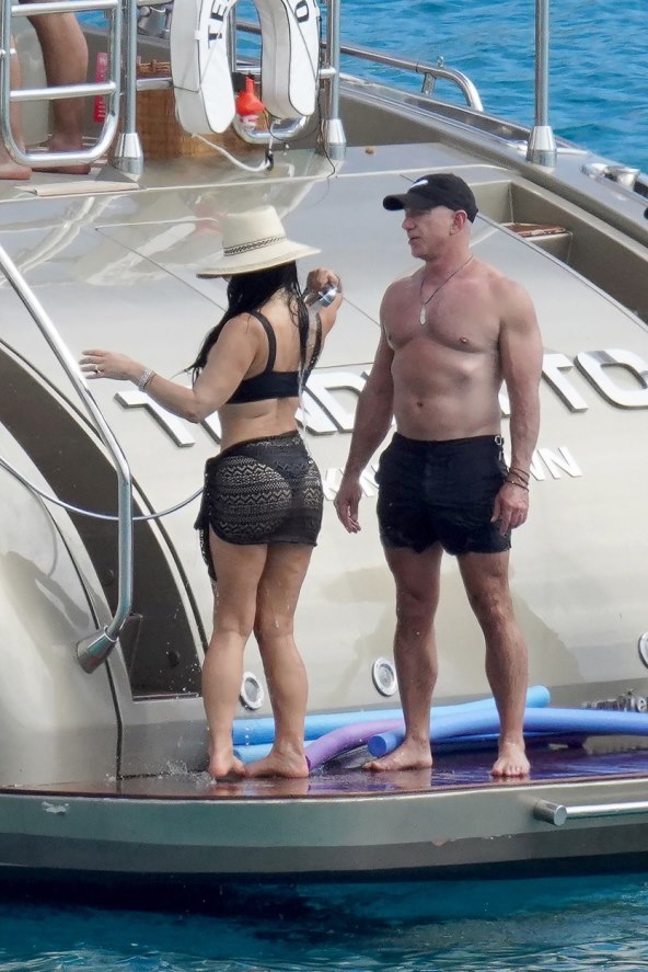 Lauren Sanchez i Jeff Bezos