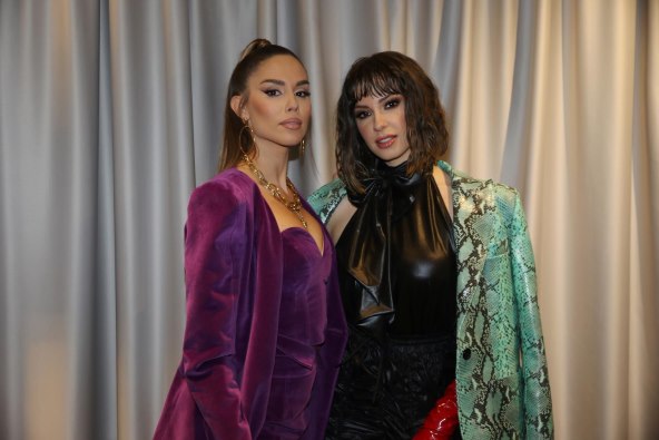 Franka i Sara u odličnim modnim kombinacijama na predstavljanju spota