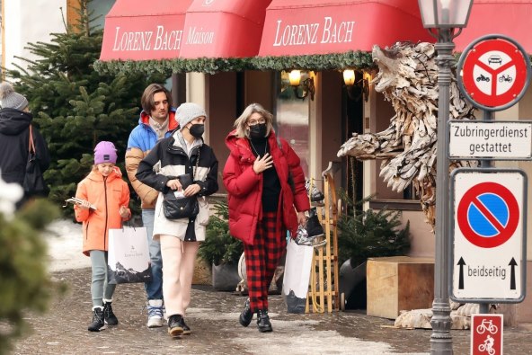 Princeza Caroline od Monaka na odmoru s obitelji