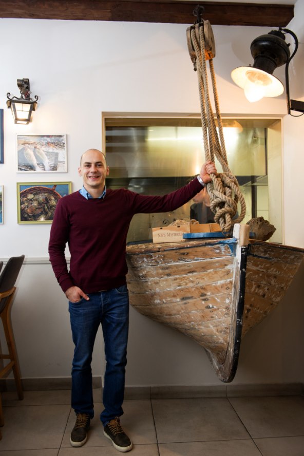 Barbara Nola, Miran Kurspahić i dvije ribe