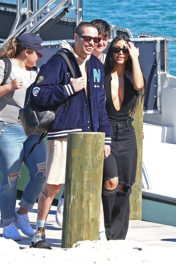 Kim Kardashian i Pete Davidson zajedno su otputovali na Bahame.
