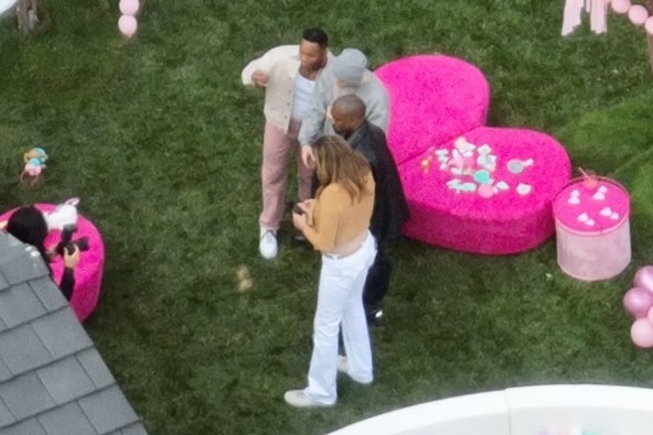 Kanye West na proslavi rođendana Chicago i Stormi