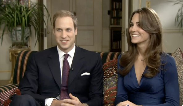 Kate Middleton i princ William tijekom prvog intervjua nakon zaruka