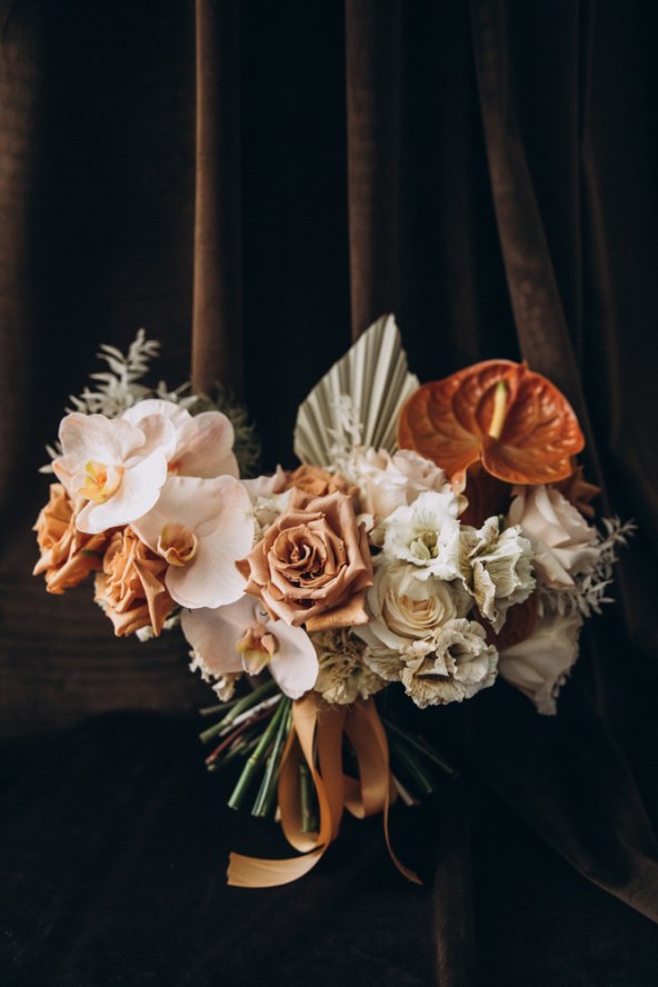 vjencani buket orhideje