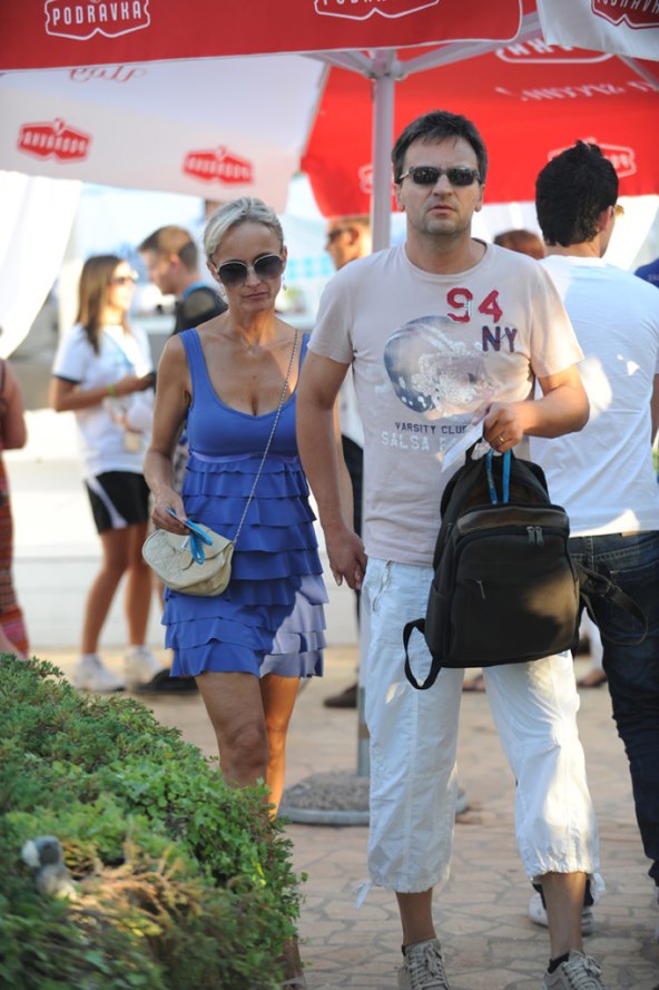 Marinu Čiliću djevojka Kristina čestitala zagrljajem 