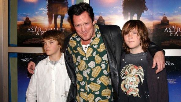 Michael Madsen u pratnji sinova Hudsona i Maxa