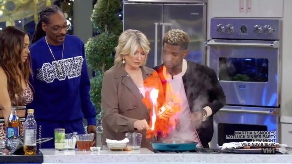 Martha Stewart, Snoop Dogg, Usher