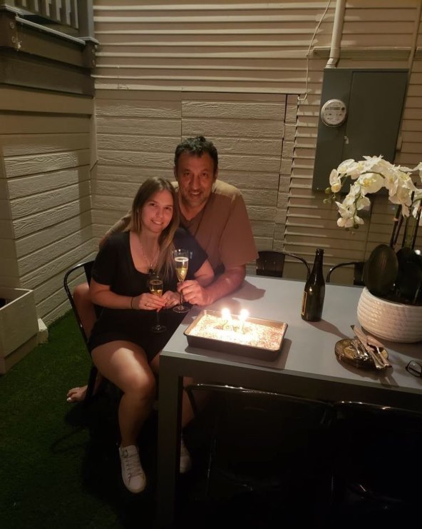Vlade Divac s kćeri Petrom