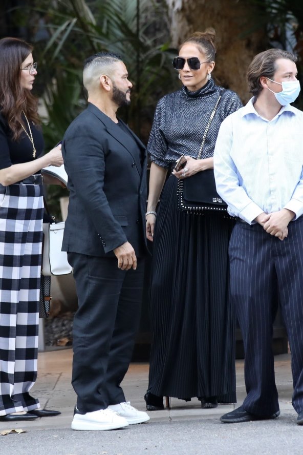 Jennifer Lopez u društvu menadžera Bennija Medine
