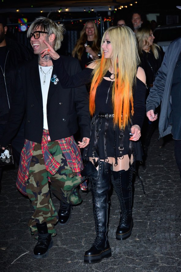 Avril Lavigne i Mod Sun na njezinom koncertu