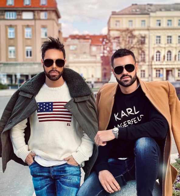 Marko Grubnić i Momčilo Gurović uživaju u zajedničkim sretnim trenucima