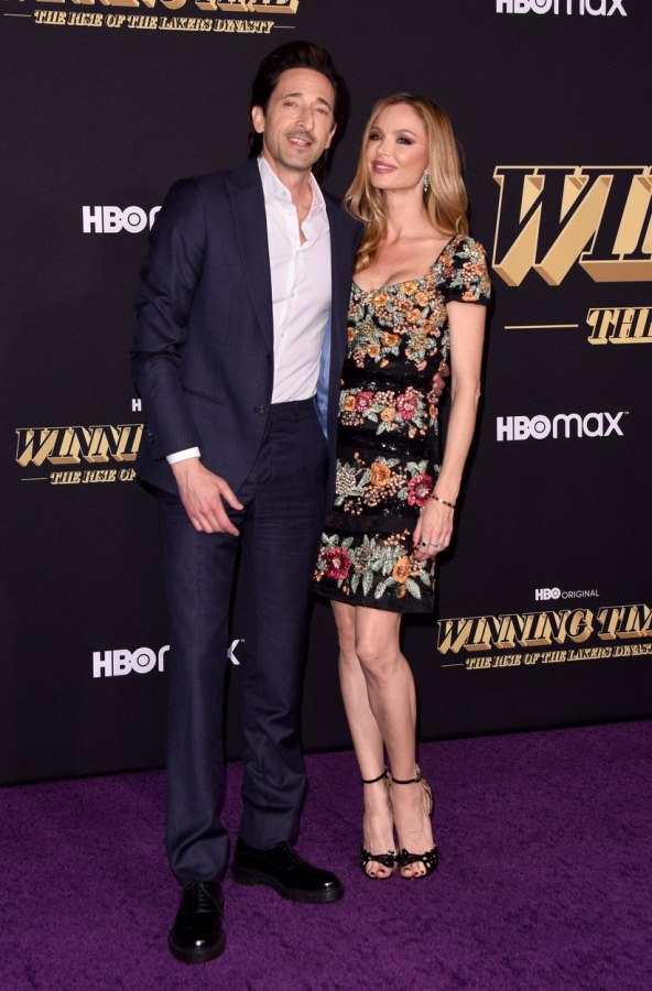 Adrien Brody i Georgina Chapman