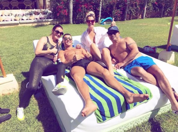 Cristiano Ronaldo i njegov brat Hugo Aveiro