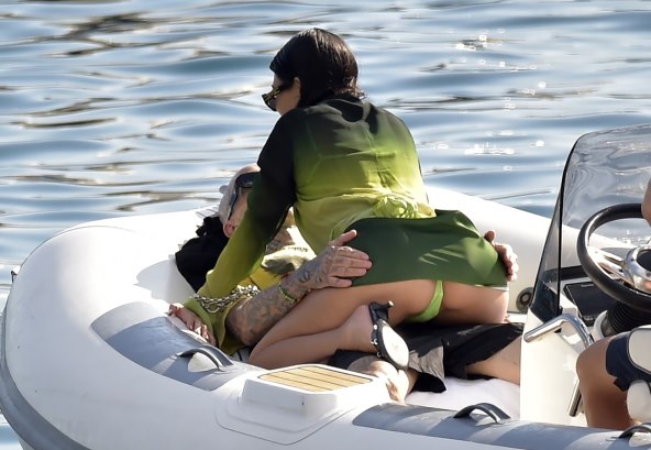 Travis Barker i Kourtney Kardashian