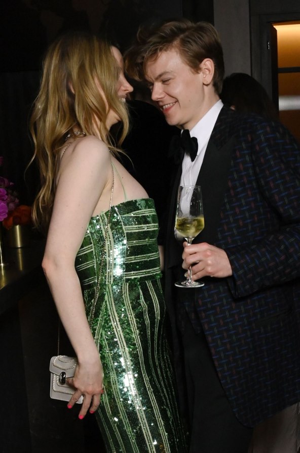 Talulah Riley i Thomas Brodie-Sangster na BAFTA dodjeli nagrada