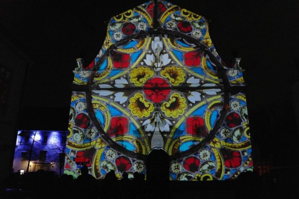 Crkva Svete Katarine u sklopu Festivala svjetla