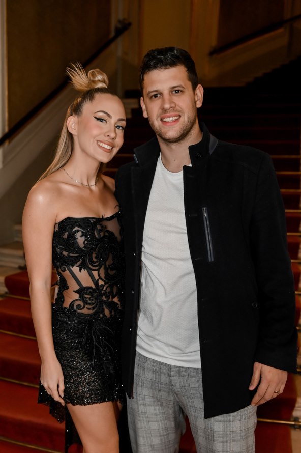 Albina Grčić i brat Marko Grčić pojavili su se na Večernjakovoj ruži