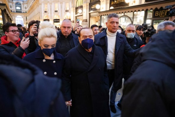 Silvio Berlusconi i Marta Fascina