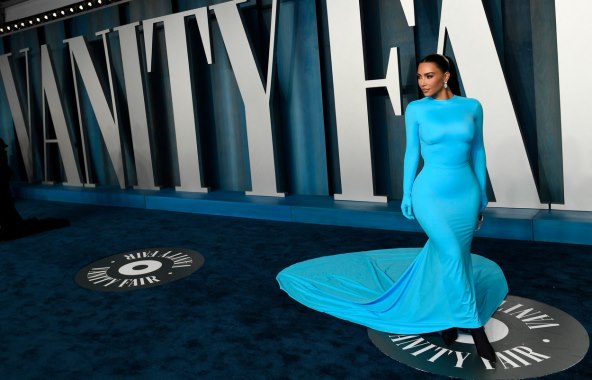 Kim Kardashian na Vanity Fair partyju