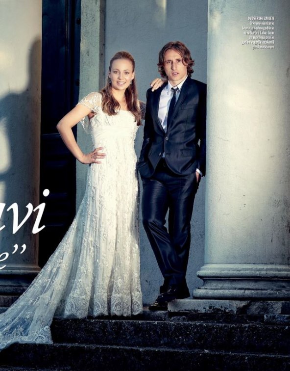 Vanja Modrić blistala je u haljini boje šampanjca na vjenčanju