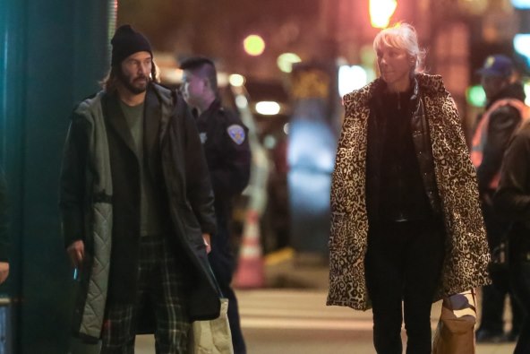 Keanu Reeves i Alexandra Grant