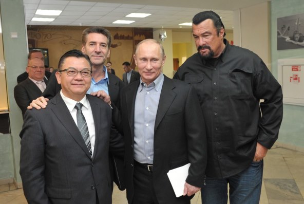 Steven Seagal veliki je obožavatelj Vladimira Putina