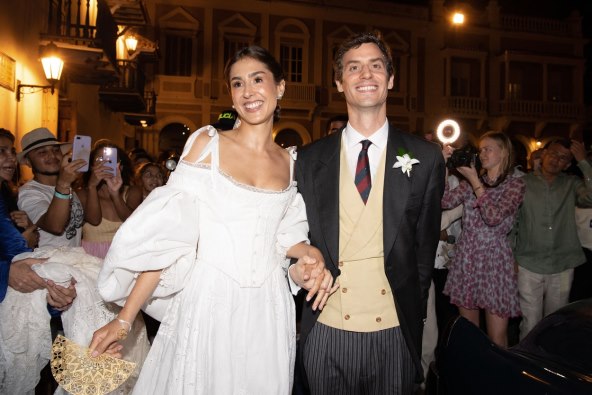 Maria Claudia Echavarria i princ Josef-Emanuel