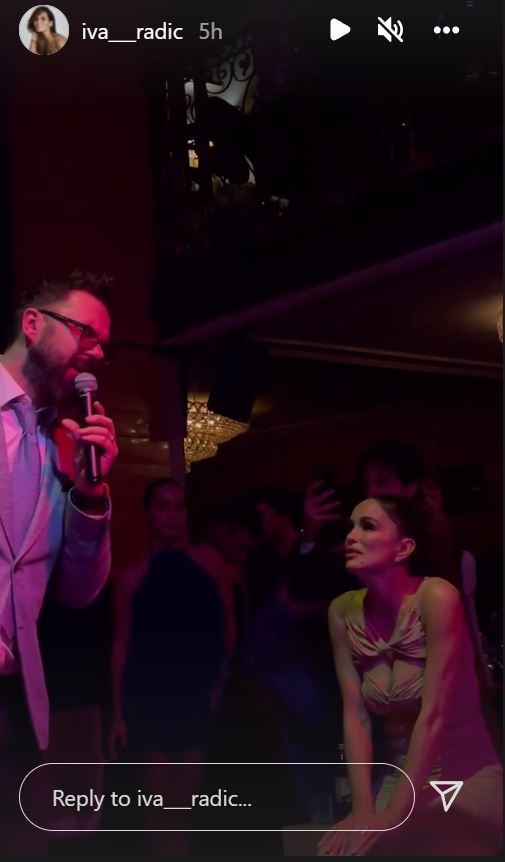 Severinina majka na rođendanu