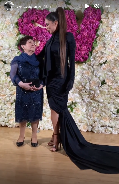 Severinina majka Ana bila je na proslavi rođendana