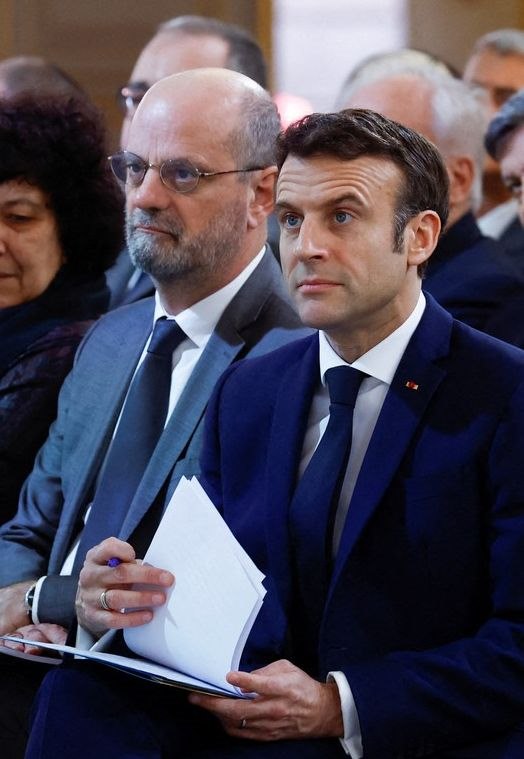 Emmanuel Macron i njegov otac Jean-Michel Macron